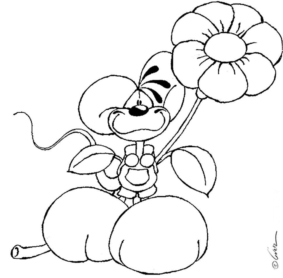 Coloriage A Imprimer Diddle